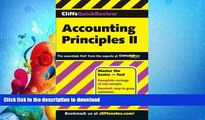 FAVORITE BOOK  CliffsQuickReview Accounting Principles II (Cliffs Quick Review (Paperback)) (Bk.