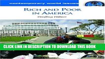 Collection Book Rich and Poor in America: A Reference Handbook (Contemporary World Issues)