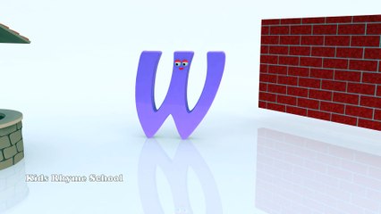Phonics for children │ Words with alphabet W│ #WforWell│ Kids Rhymes and Videos