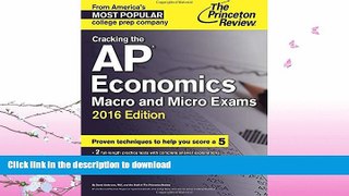 READ  Cracking the AP Economics Macro   Micro Exams, 2016 Edition (College Test Preparation)