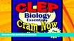 FAVORITE BOOK  CLEP Prep Test BIOLOGY Flash Cards--CRAM NOW!--CLEP Exam Review Book   Study Guide