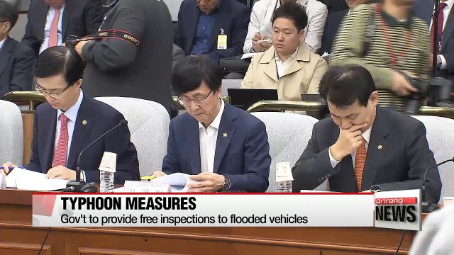 Ruling Saenuri Party, gov't discuss measures for typhoon damage