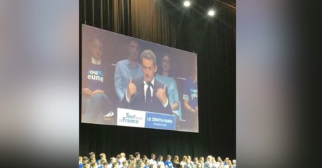 Snap 2017: le meeting de Nicolas Sarkozy au Zenith