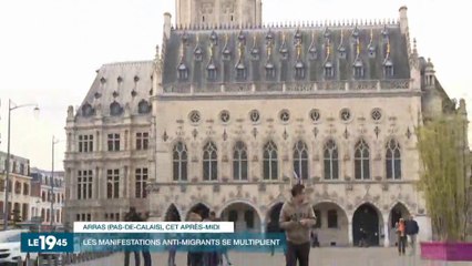 Arras au JT 1945 de M6 le 08 octobre 2016 : L'accueil des migrants à Arras