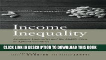 New Book Income Inequality: Economic Disparities and the Middle Class in Affluent Countries