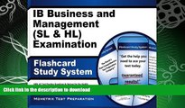 GET PDF  IB Business and Management (SL and HL) Examination Flashcard Study System: IB Test