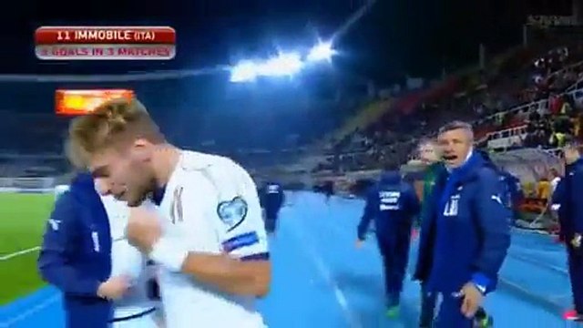 2-3 Ciro Immobile 2nd Goal - FYR Macedonia vs Italy - 09.10.2016 HD