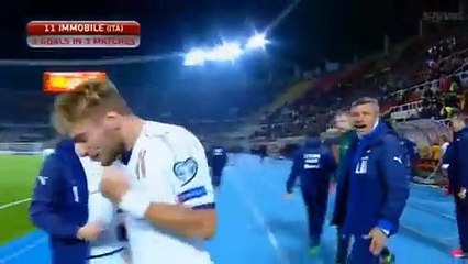 2-3 Ciro Immobile 2nd Goal  - FYR Macedonia 2-3 Italy - 09.10.2016 HD