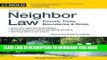 Collection Book Neighbor Law: Fences, Trees, Boundaries   Noise