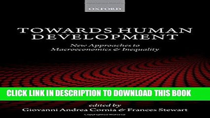 Collection Book Towards Human Development: New Approaches to Macroeconomics and Inequality