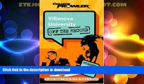 FAVORITE BOOK  Villanova University: Off the Record (College Prowler) (College Prowler: Villanova