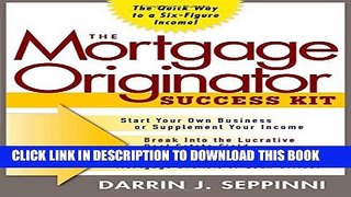Collection Book The Mortgage Originator Success Kit