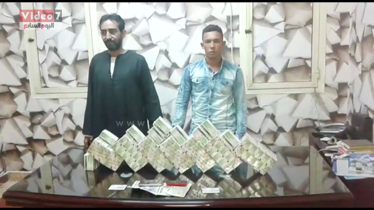 ضبط عاملين بحوزتهما 8000 قرص مخدر قبل ترويجها بسوهاج