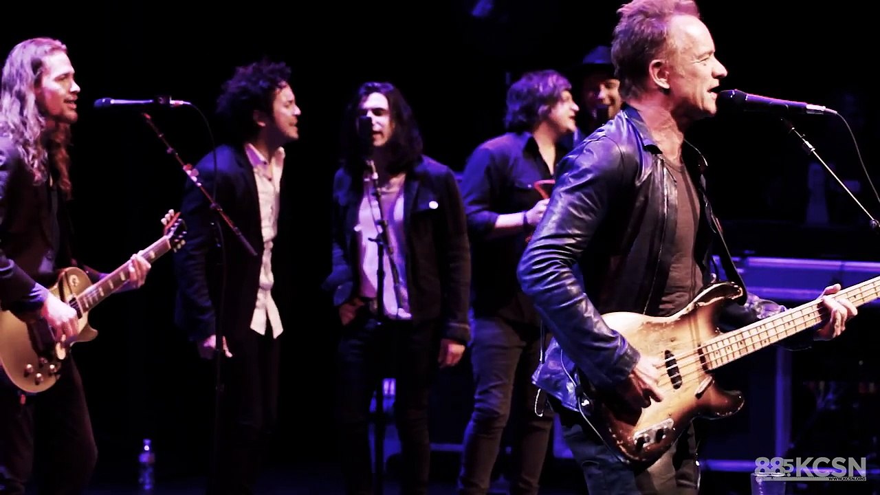Sting  Live @885 KCSN  I Cant Stop Thinking About You