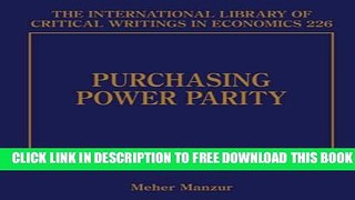 [PDF] Purchasing Power Parity (International Library of Critical Writings in Economics) Popular