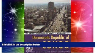 Must Have PDF  Democratic Republic of Congo (EBiz Guides)  Full Read Best Seller