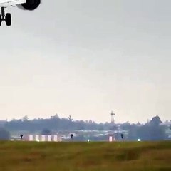 Excellent landing Of A Passenger Plane Save People Life at Prague Airport