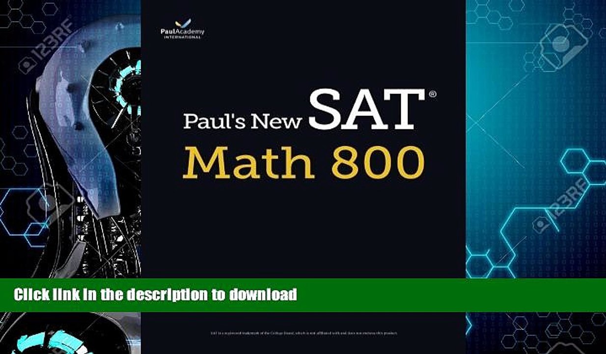 READ BOOK  Paul s New SAT Math 800 FULL ONLINE