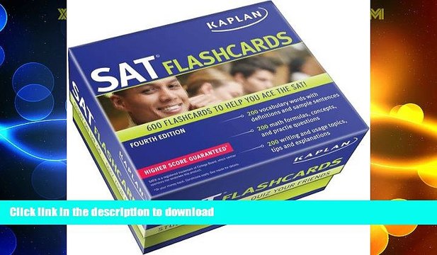 FAVORITE BOOK Kaplan SAT Flashcards FULL ONLINE