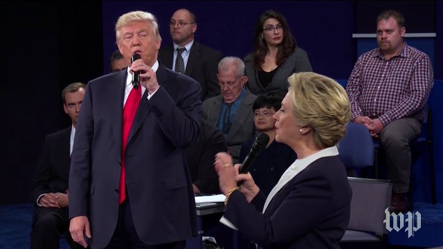 Donald Trump's insults and interruptions