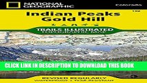 Collection Book Indian Peaks, Gold Hill (National Geographic Trails Illustrated Map)