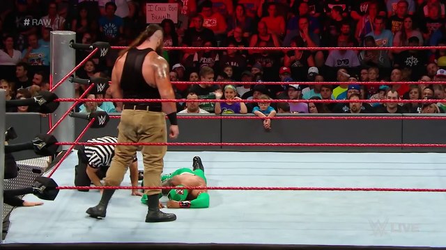 Sin Cara vs. Braun Strowman: Raw, Sept. 5, 2016