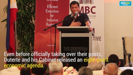 Duterte's first 100 days assessed: Business and infrastructure