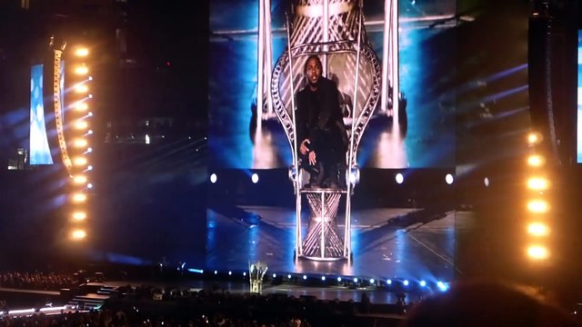 Beyonce en concert avec Jay Z, Kendrick Lamar et Serena Williams