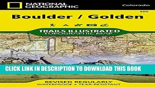 New Book Boulder, Golden (National Geographic Trails Illustrated Map)