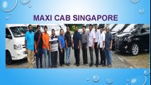 Maxi cab booking online Singapore