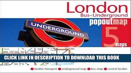 Collection Book London Bus   Underground PopOut Map (PopOut Maps)