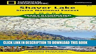 New Book Shaver Lake / Sierra National Forest, California (Trails Illustrated Map) (National