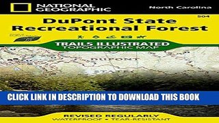 Collection Book DuPont State Recreational Forest (National Geographic Trails Illustrated Map)
