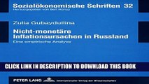 [Read PDF] Nicht-monetÃ¤re Inflationsursachen in Russland: Eine empirische Analyse