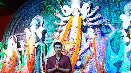 Ranbir Kapoor Celebrates Durga Puja With Friends | Durga Ashtami 2016