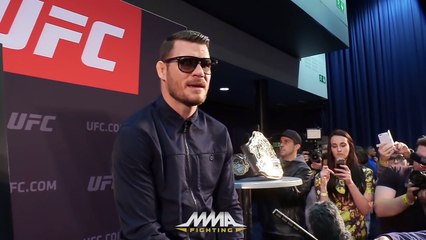 UFC 204: Michael Bisping Media Day Scrum