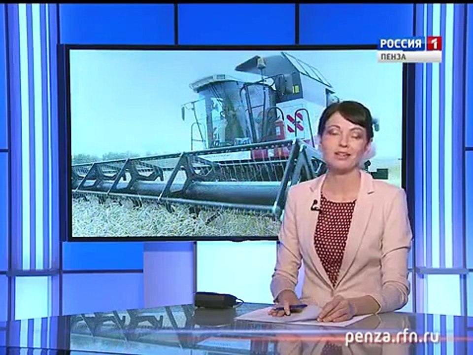 Комбайн ACROS 585 в Пензенской ГСХА