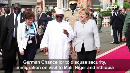 Merkel in Africa on trip aimed at stemming migrant flows