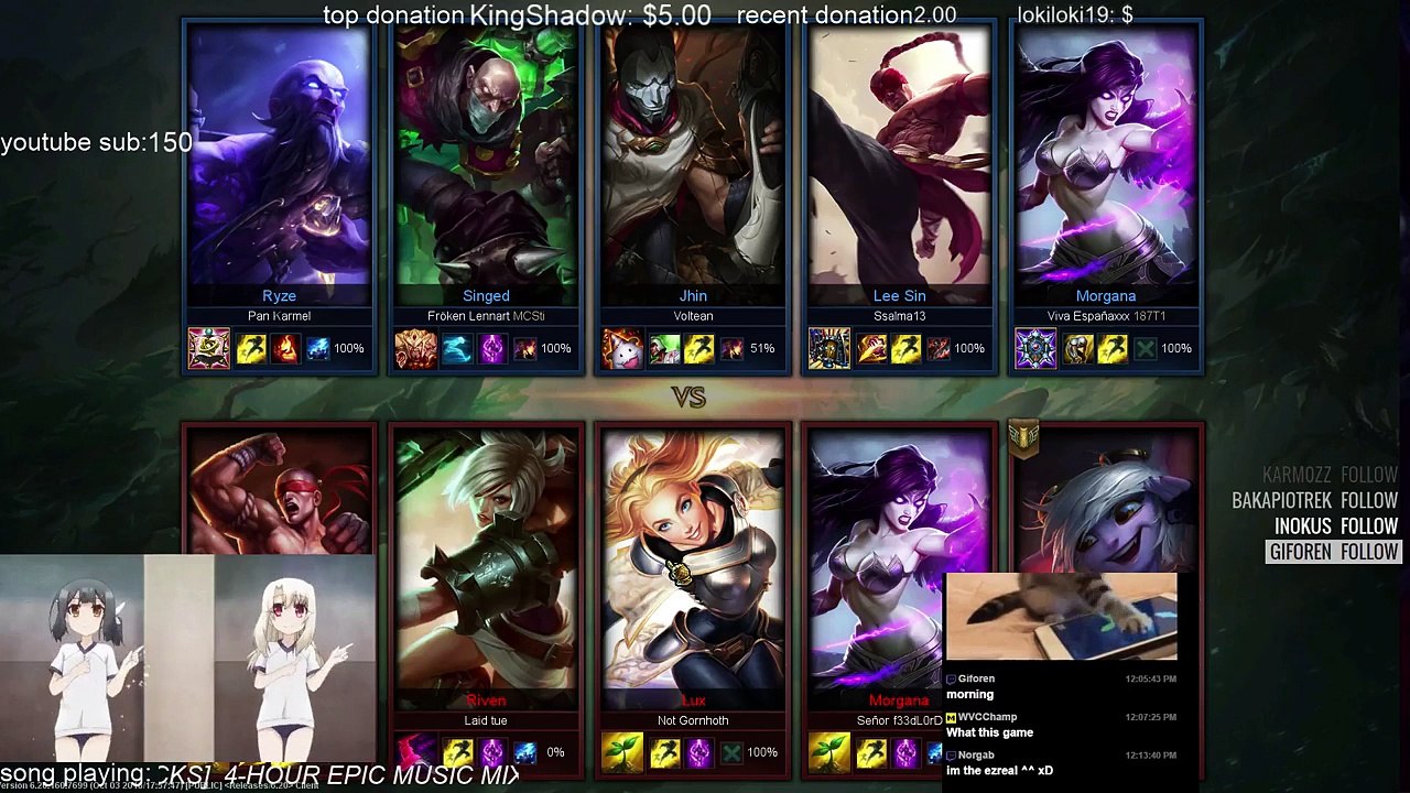 lol lvling new account (300)