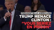 Donald Trump président enverrait Hillary Clinton 