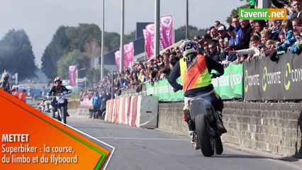 Superbiker de Mettet - la course, du limbo et du flyboard