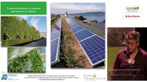 Toitures biosolaires et plantes grimpantes en Suisse par Nathalie BAUMANN, Écologue, chercheur et consultante, Université de Zurich