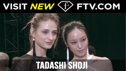 Tadashi Shoji Spring/Summer 2017 Hairstyle | FTV.com