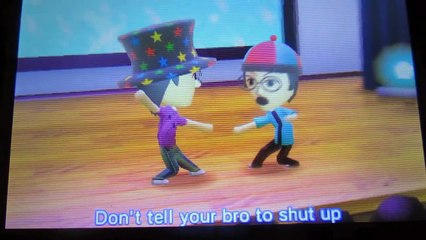 TomoDachi Life Funny Music Hall performance Montage (and a few bloopers)