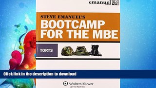 READ BOOK  MBE Bootcamp: Torts (Bootcamp for the Mbe) FULL ONLINE