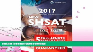 FAVORITE BOOK  New York City NEW SHSAT Test Prep 2017, Specialized High School Admissions Test