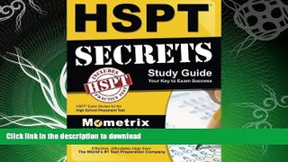 FAVORITE BOOK  HSPT Secrets Study Guide: HSPT Exam Review for the High School Placement Test FULL