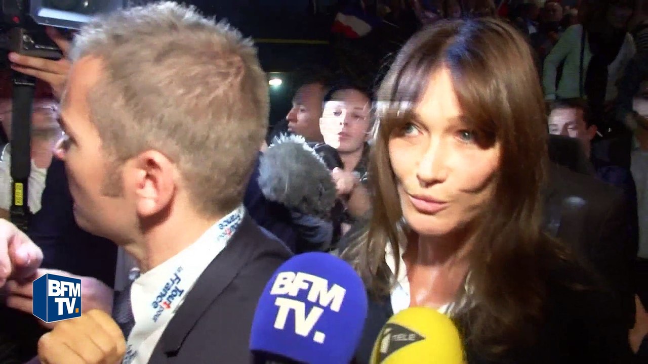 Carla Bruni-Sarkozy "prête à se battre" pour son mari