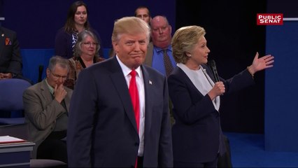 Trump à Clinton : « Avec moi vous seriez en prison »