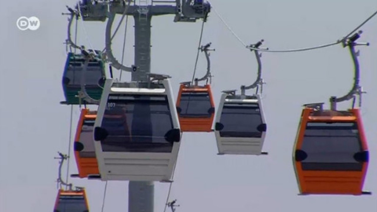 Trafiğe teleferikli çözüm